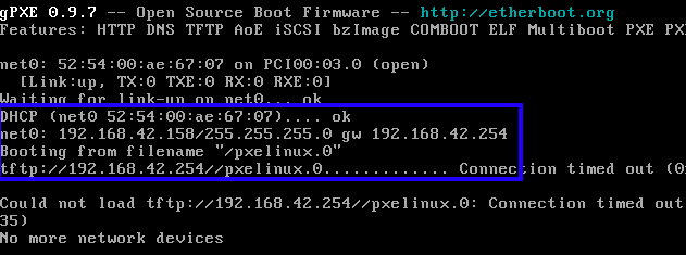 PXE 的運作流程