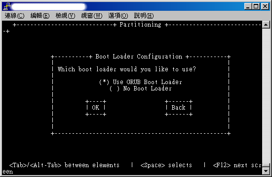 使用 grub 作為開機選單