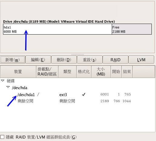 圖 17 、已經分割出 / 的畫面